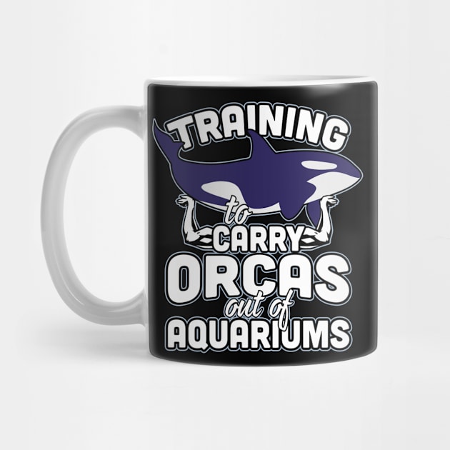 Training to carry orcas out of Aquariums by CurlyDesigns